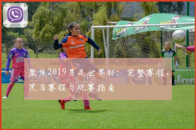 聚焦2019男足世界杯：完整赛程、黑马赛程与观赛指南