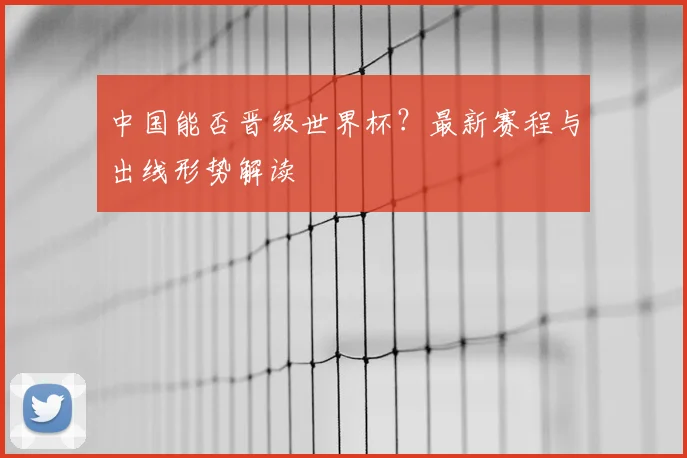 中国能否晋级世界杯？最新赛程与出线形势解读
